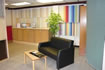 fabrics and blinds on show