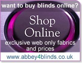 order conservatory blinds online at www.abbey4blinds.co.uk