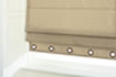 roman blind with eyelets