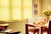 dining room vertical blinds